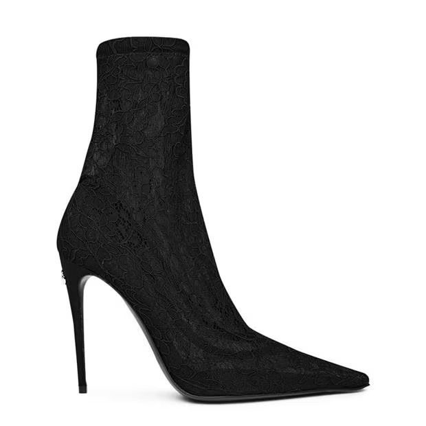 Dolce & Gabbana o1g2r1mq1024 Ankle Boots in Black Size US 8 / IT 38 - 1 Thumbnail