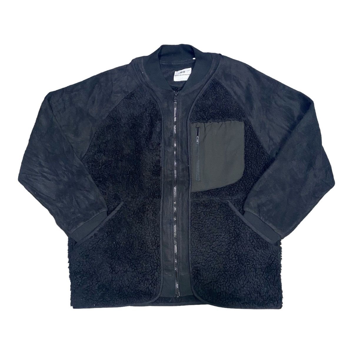Uniqlo × White Mountaineering Uniqlo White Mountaineering Deep Pile Fleece Jacket Size US M / EU 48-50 / 2 - 3 Thumbnail