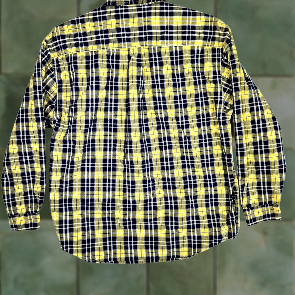 Eddie Bauer Eddie Bauer Shirt Black Yellow Plaid 100% Cotton Button-Down L Mens Sportsman Size US L / EU 52-54 / 3 - 1 Thumbnail