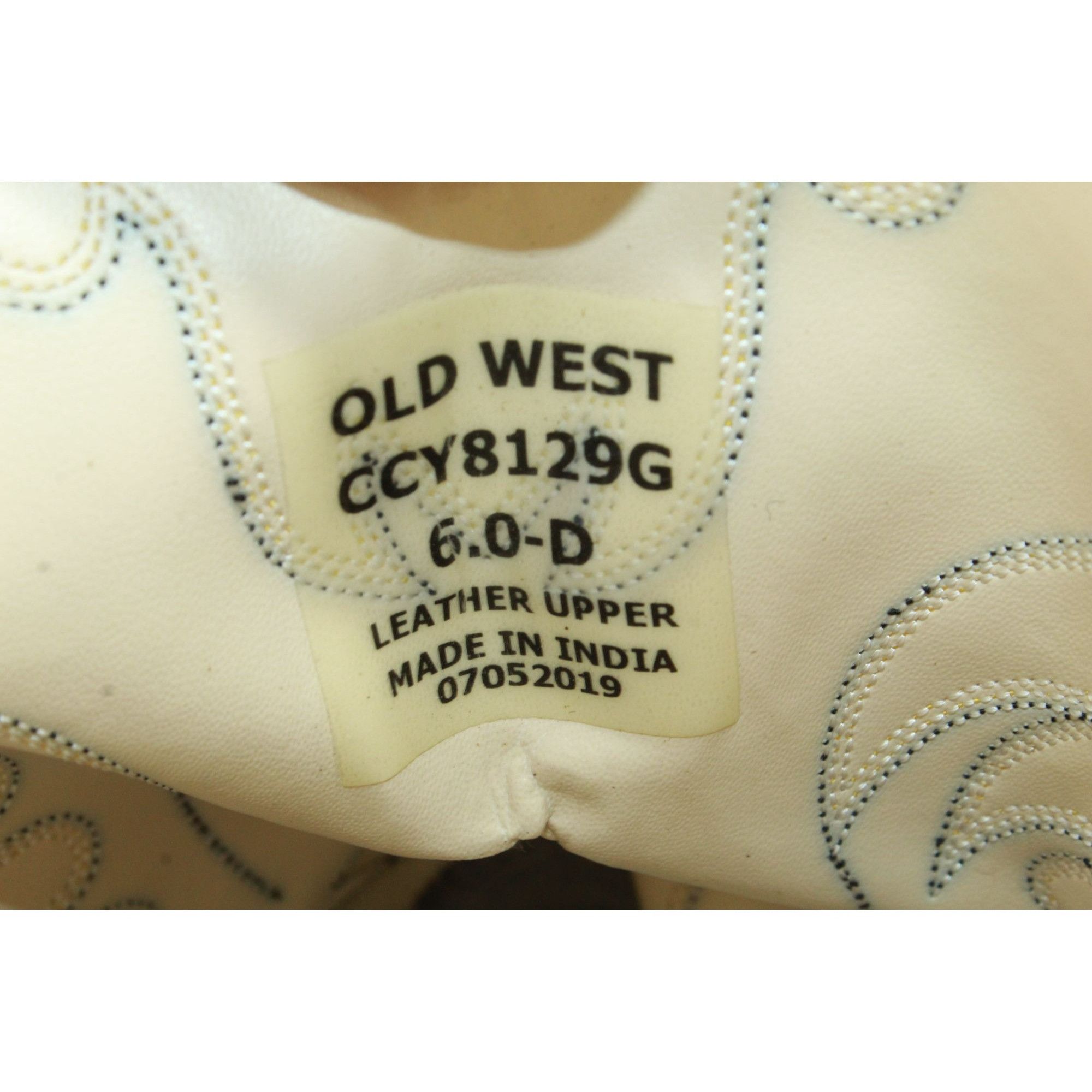Leather × Other Old West Women's Pull On Mid Calf Western Cowboy Boots Size US 6 / IT 36 - 8 Thumbnail