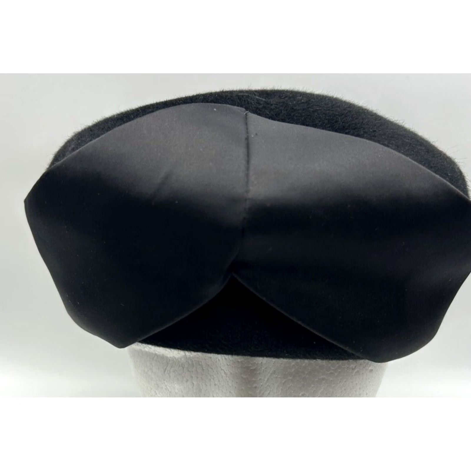 Vintage VINTAGE TNL Hat 100% Wool Black USA Union Made Read 21.5" Womens Size ONE SIZE - 2 Thumbnail