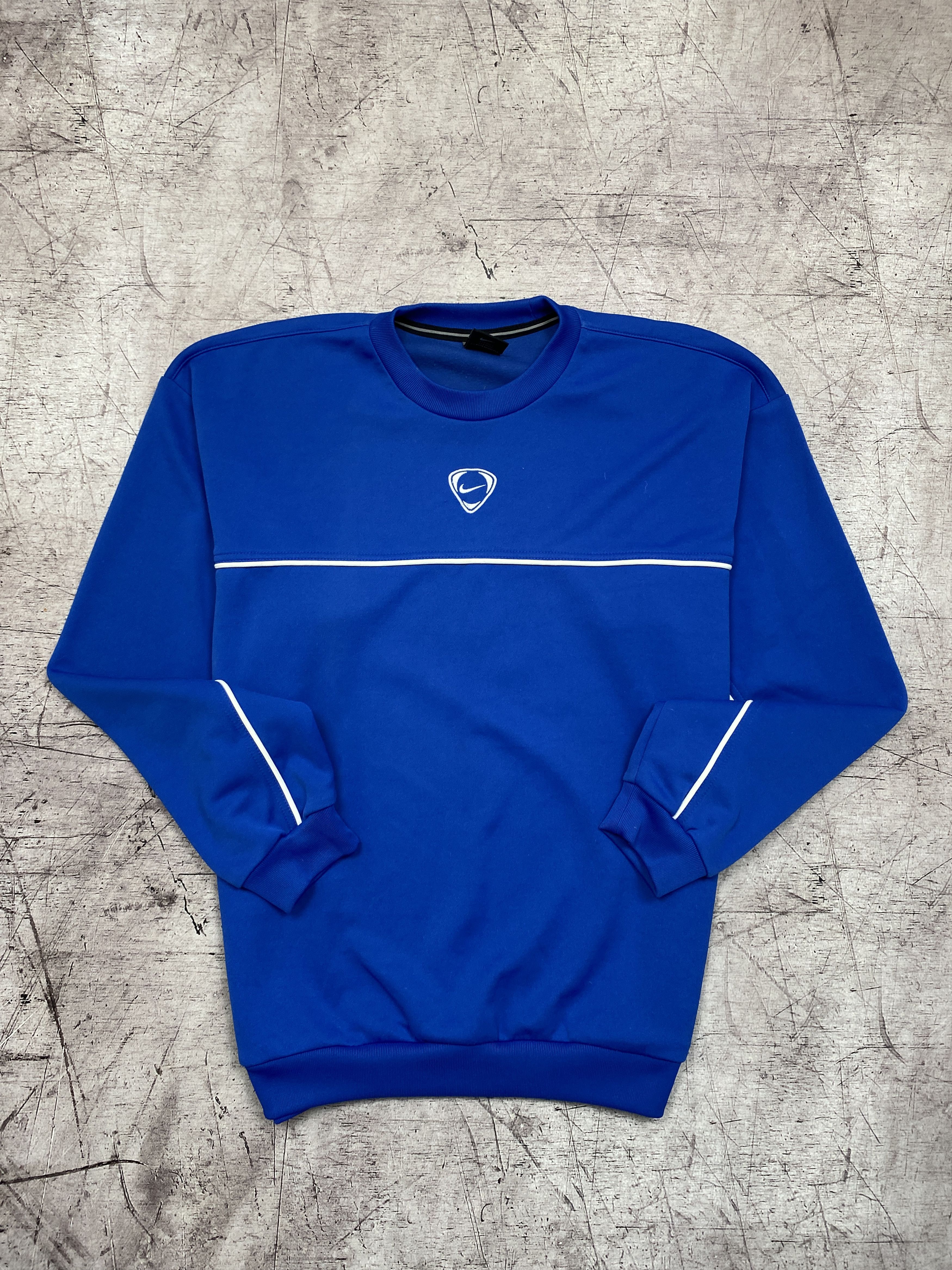 Nike × Vintage Nike Vintage Mens Center Logo Sweatshirt Size US M / EU 48-50 / 2 - 1 Thumbnail