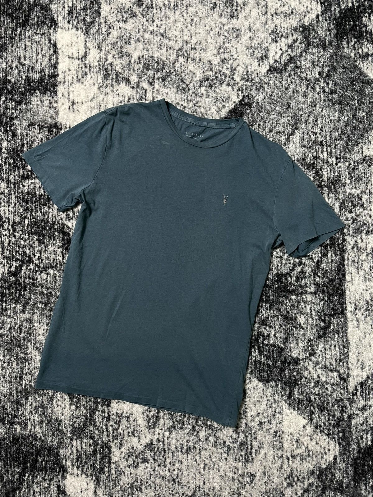 Allsaints Vintage Allsaints T Shirt Classic Green Y2K STYLE 90s Size US M / EU 48-50 / 2 - 1 Thumbnail