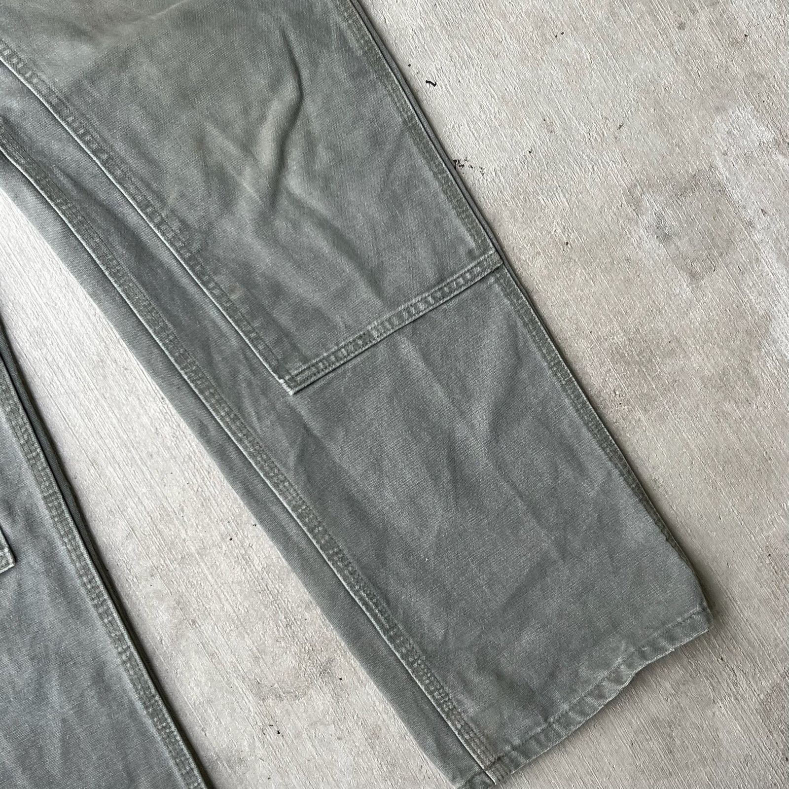 Carhartt × Vintage Carhartt green double knee work wear carpenter pants Size US 35 - 9 Thumbnail