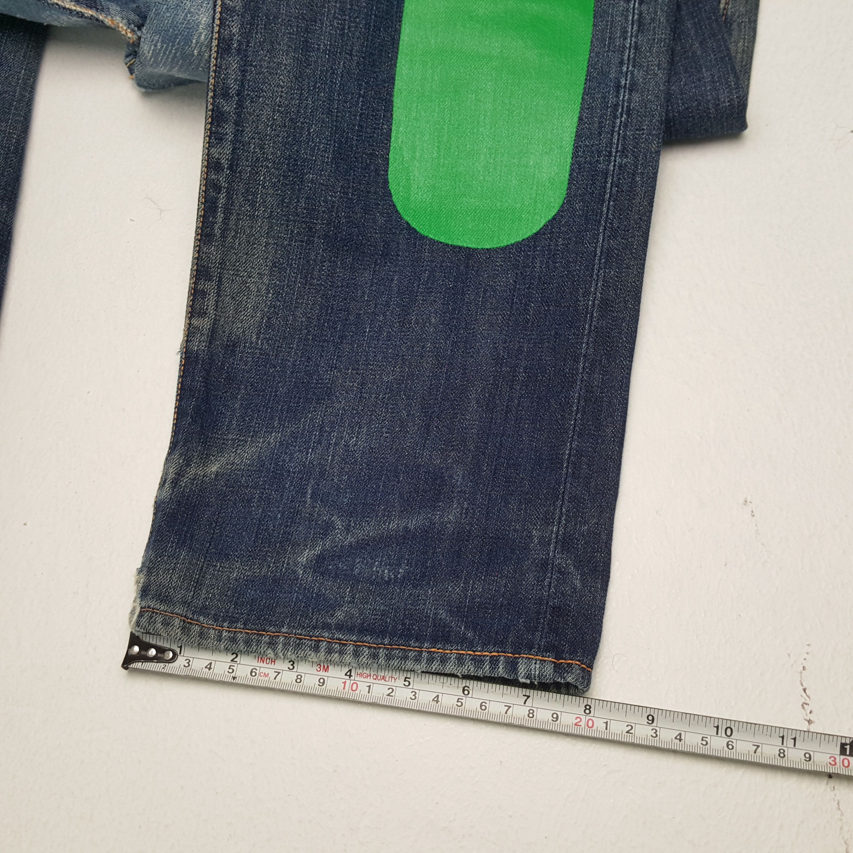 Evisu × Japanese Brand × Vintage Vintage EVISU Japanese Brand Daicock Custom Denim Jeans Size US 30 / EU 46 - 11 Thumbnail