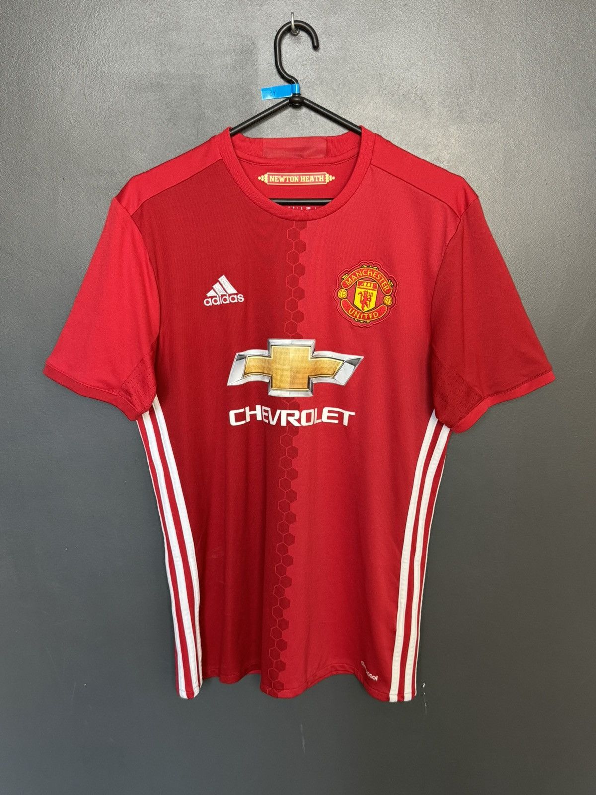 Adidas Manchester United 16/17 Home Rashford Football Jersey Size US M / EU 48-50 / 2 - 2 Thumbnail
