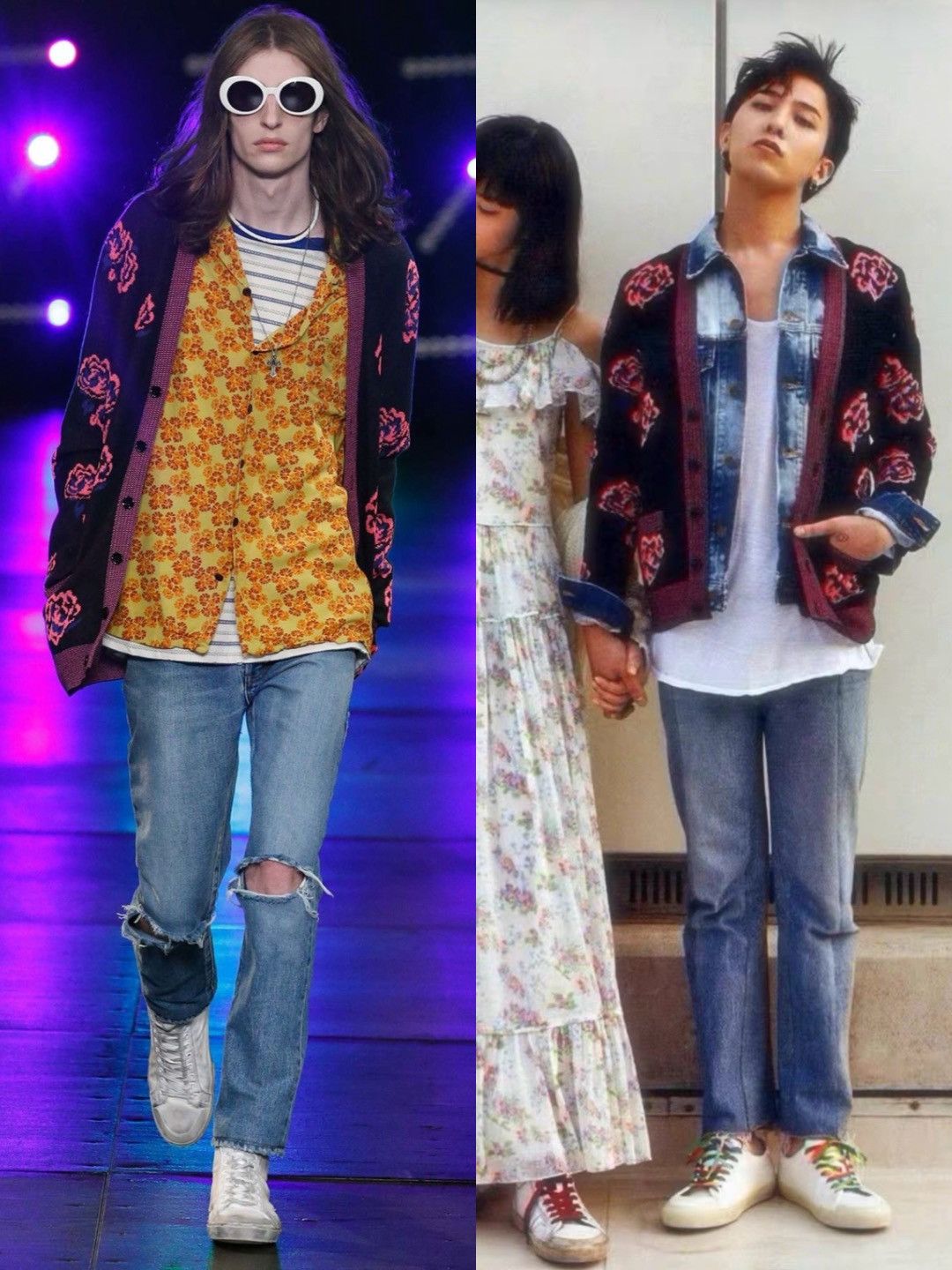 Saint Laurent Paris Saint Laurent Ss16 cardigan By Hedi Slimane Size US M / EU 48-50 / 2 - 2 Thumbnail