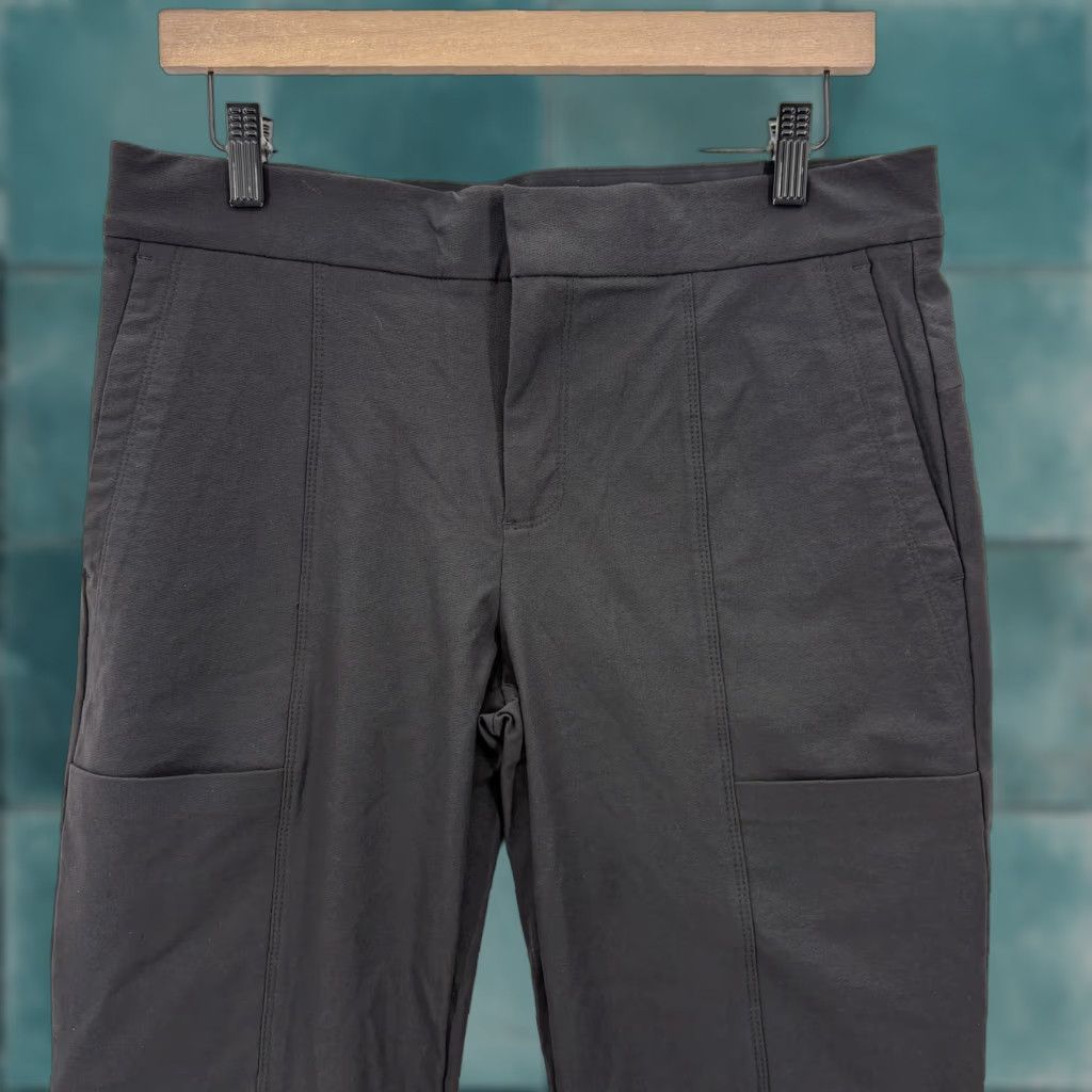 Athleta Athleta Wander Stash Skinny Pants Womens 8 Black Stretch Nylon Ankle Gym & Travel Size 30" / US 8 / IT 44 - 1 Thumbnail