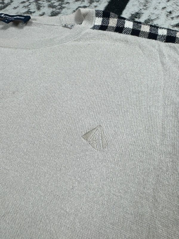 Aquascutum Aquascutum sweater cream beige pattern L Size US L / EU 52-54 / 3 - 4 Thumbnail