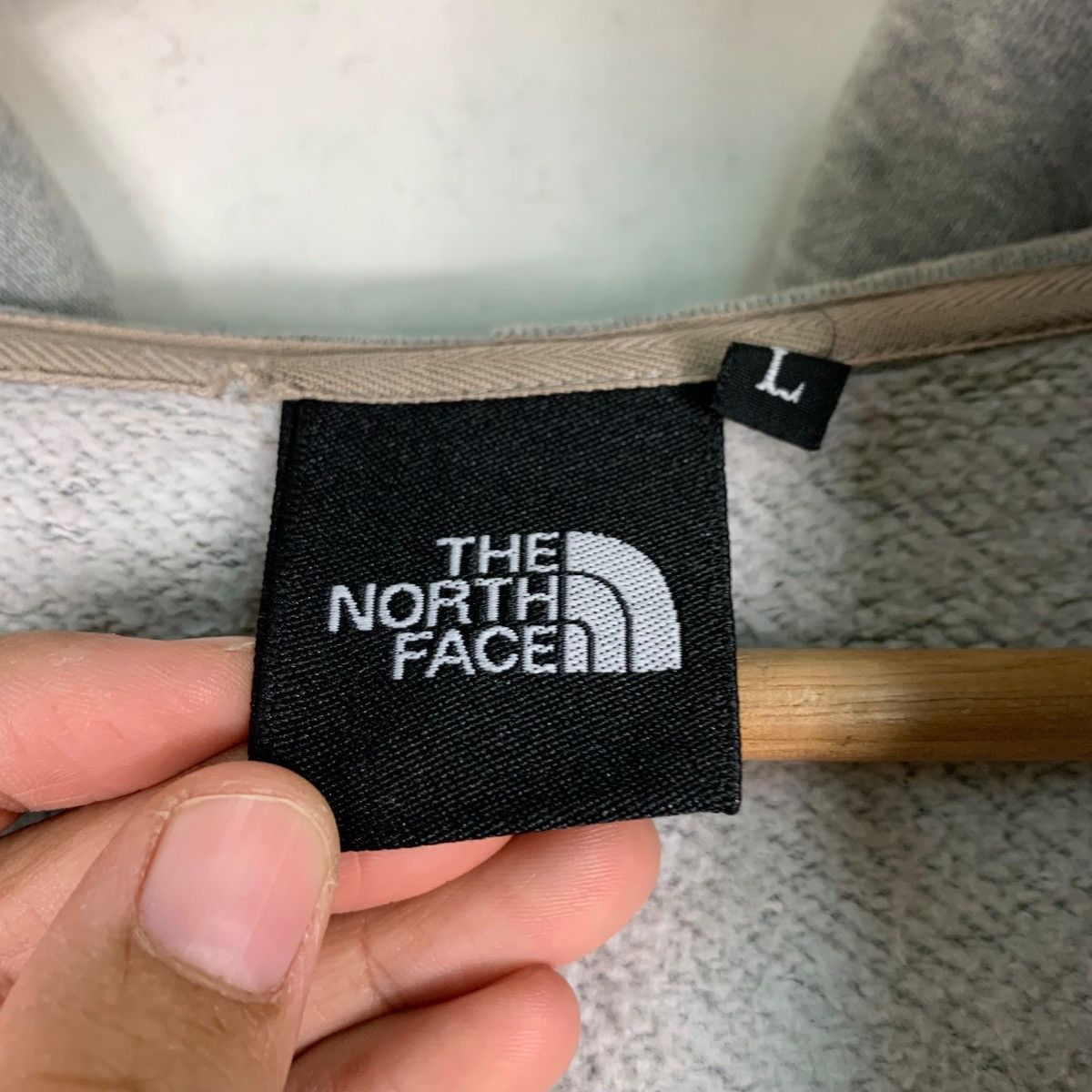 The North Face THE NORTH FACE Embroidery Big Logo Zipper Hoodies #0596-C28 Size US L / EU 52-54 / 3 - 15 Thumbnail