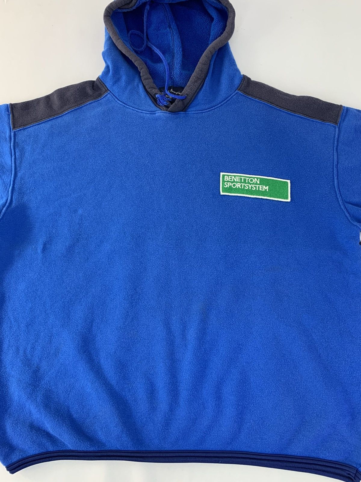 Benetton 90s Benetton Formula 1 Racing Team Bss-f1 Hooded Sweatshirt Size US L / EU 52-54 / 3 - 3 Thumbnail