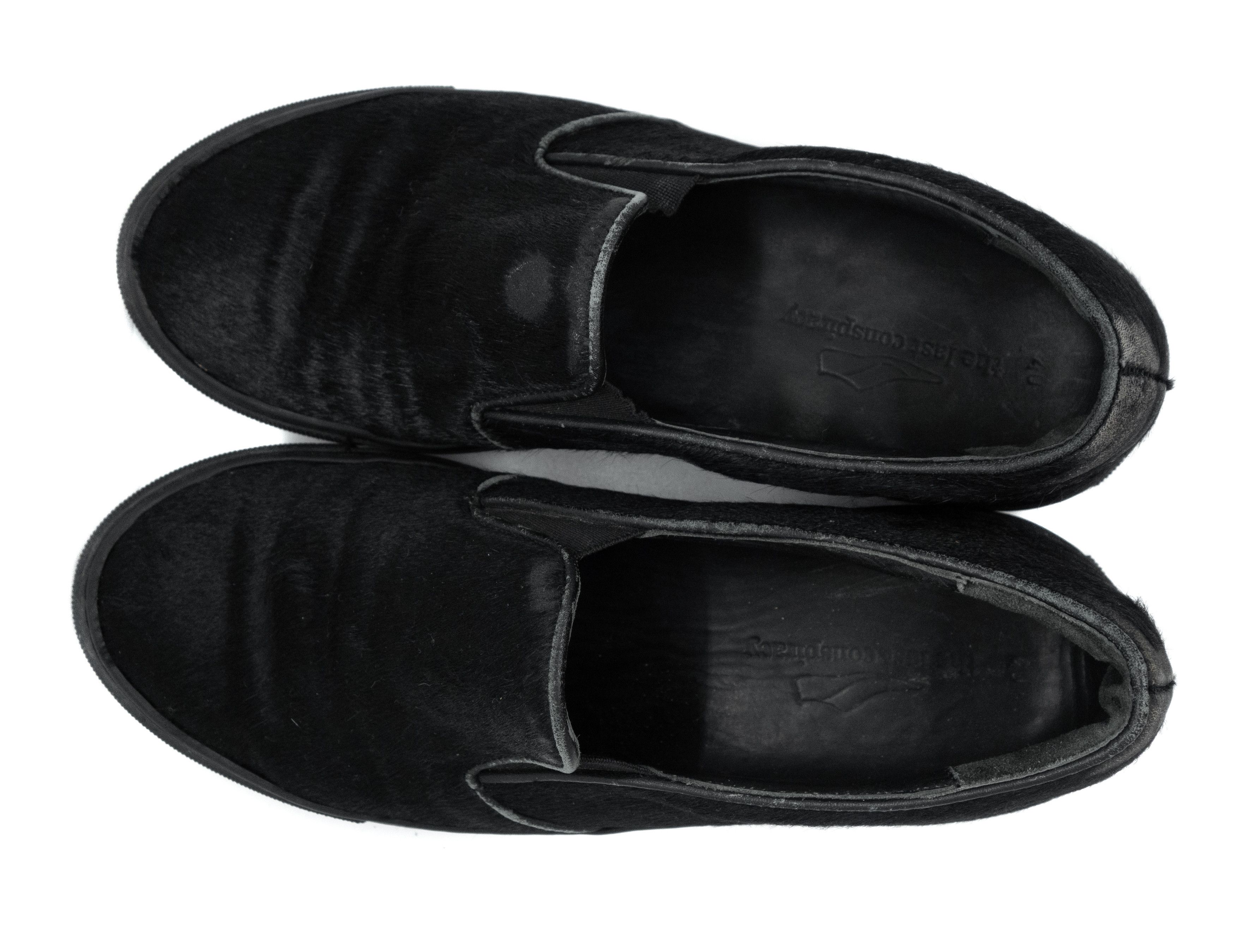 The Last Conspiracy Fuzzy Hair Slip Ons Size US 10 / IT 40 - 3 Thumbnail