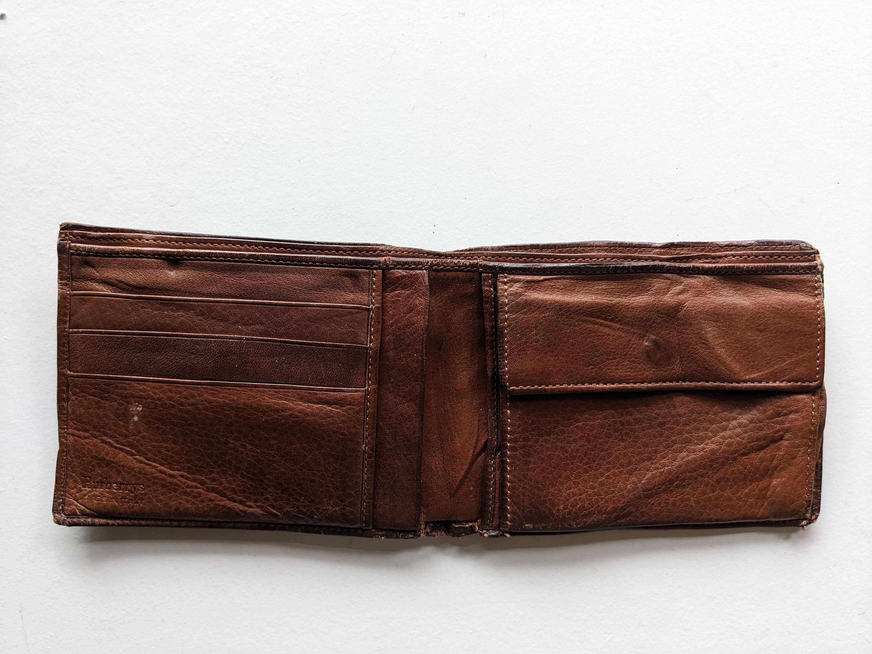 Burberry Vintage Burberrys leather wallet Size ONE SIZE - 6 Thumbnail