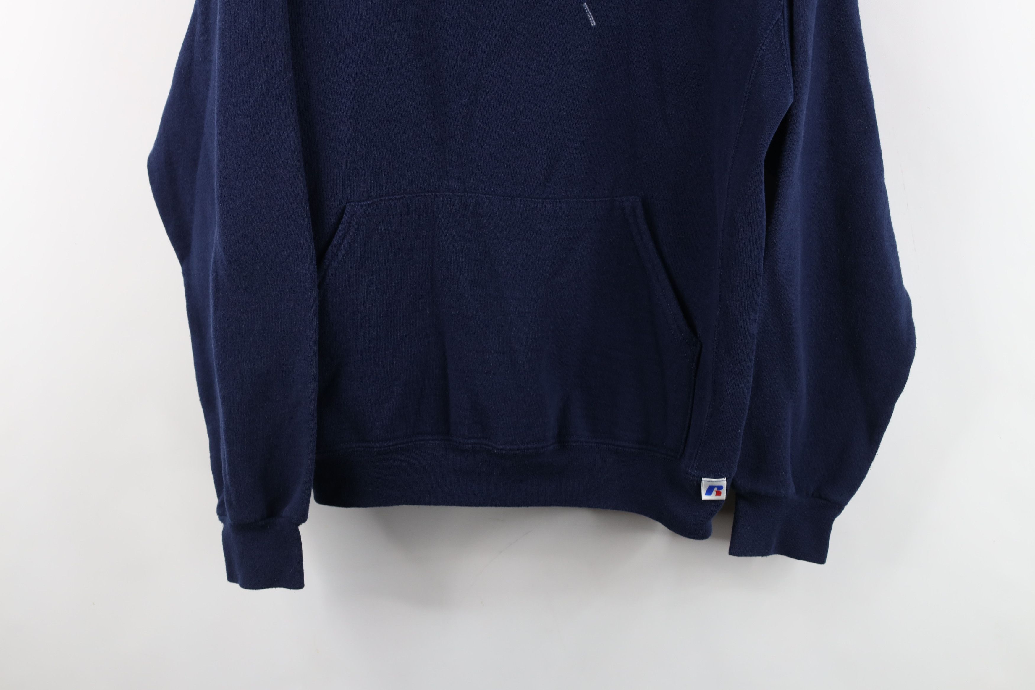Russell Athletic Vintage 90s Y2K Russell Athletic Hoodie Sweatshirt Blue Size US M / EU 48-50 / 2 - 3 Thumbnail