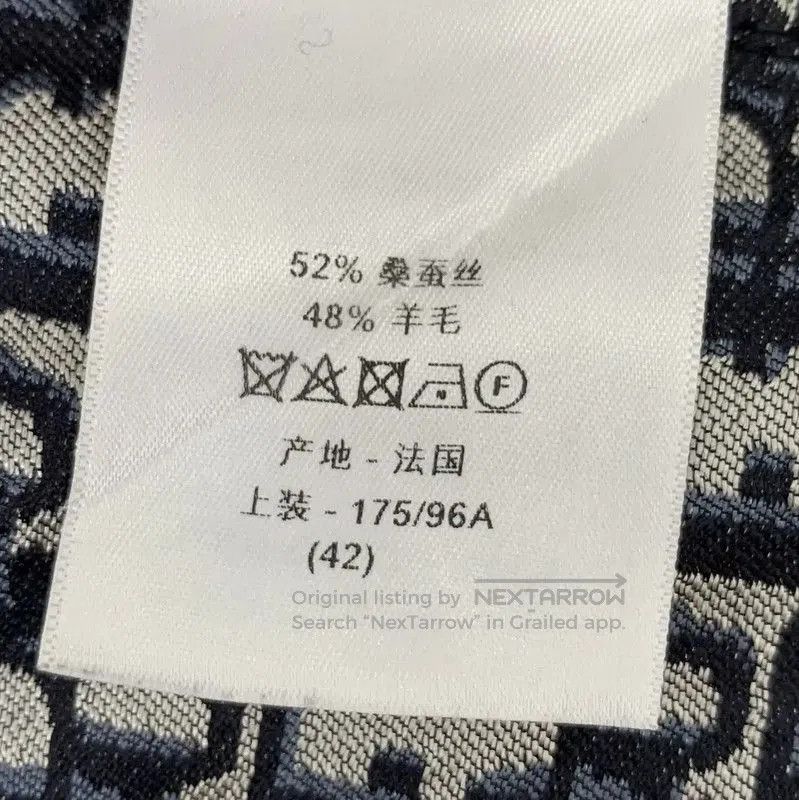 Dior Dior Navy Silk Women's Jacket . Size M / US 6-8 / IT 42-44 - 8 Thumbnail