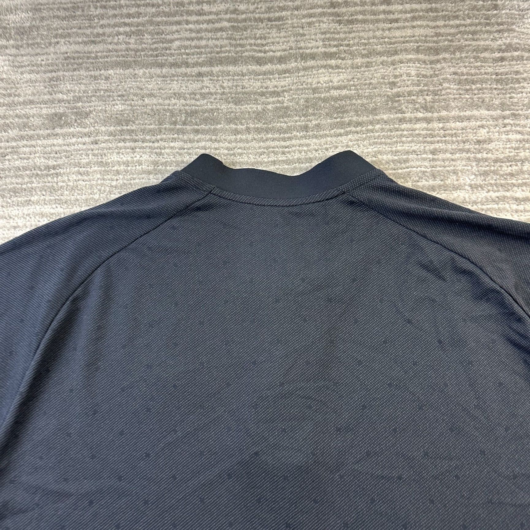 Uniqlo Uniqlo Roger Federer Shirt Mens Large Black 1/4 Zip Henley Performance Tennis Shirt Size US L / EU 52-54 / 3 - 4 Thumbnail