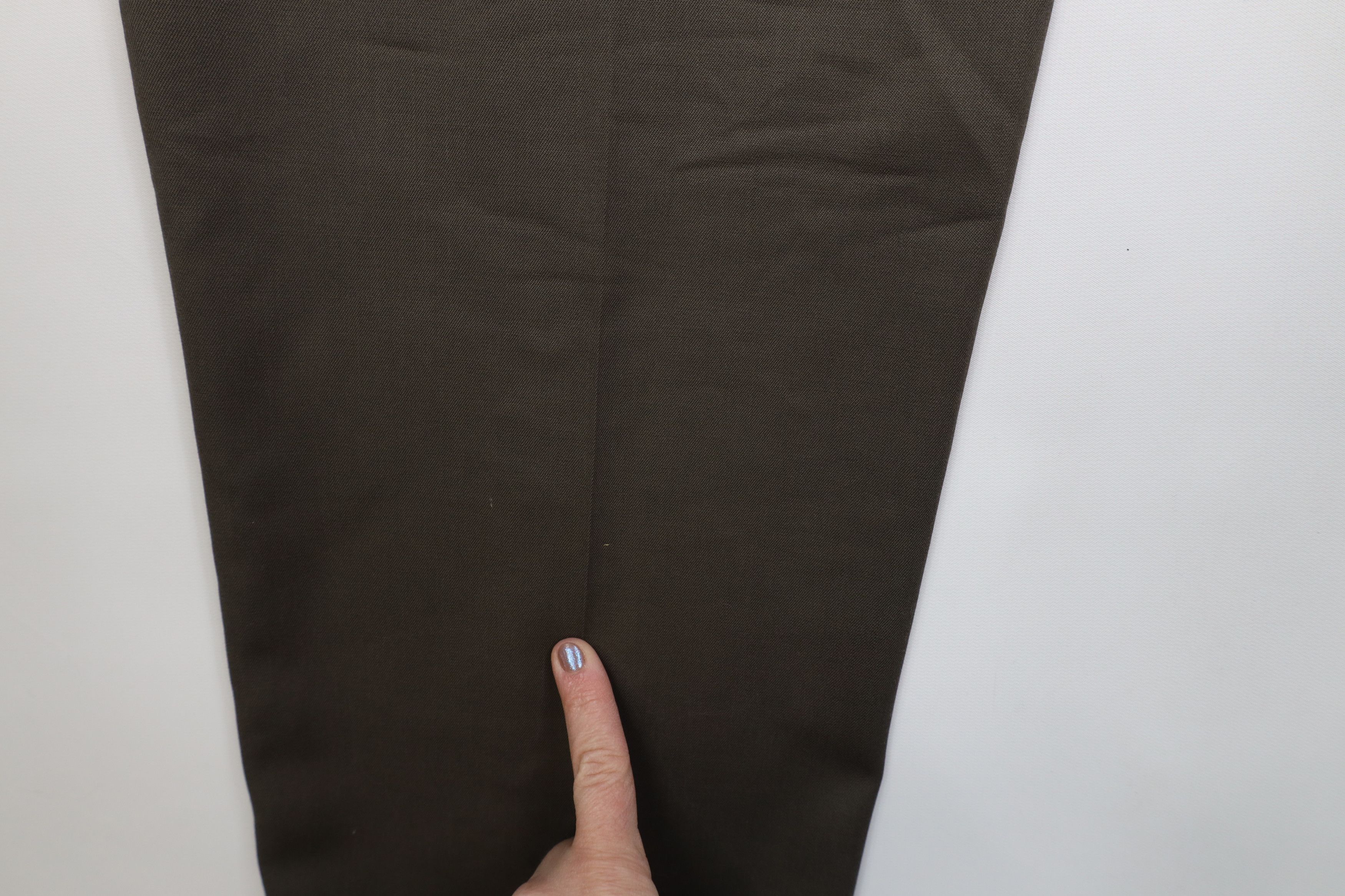 Vintage Vintage 90s Streetwear Wool Knit Wide Leg Chino Pants Brown Size US 34 / EU 50 - 14 Thumbnail