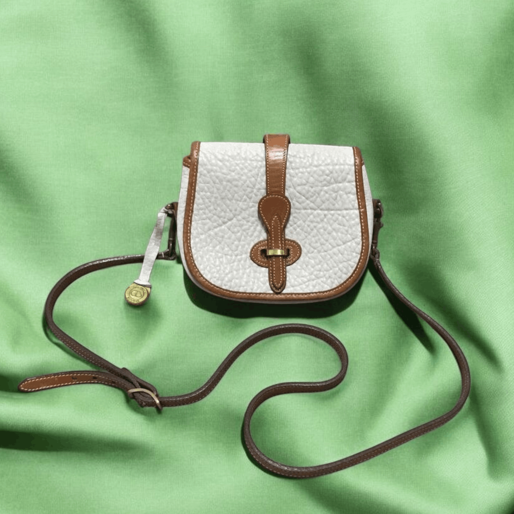 Dooney & Bourke × Japanese Brand × Vintage Vintage Dooney&Bourke Full Leather Mini Shoulder Bag Size ONE SIZE - 1 Thumbnail