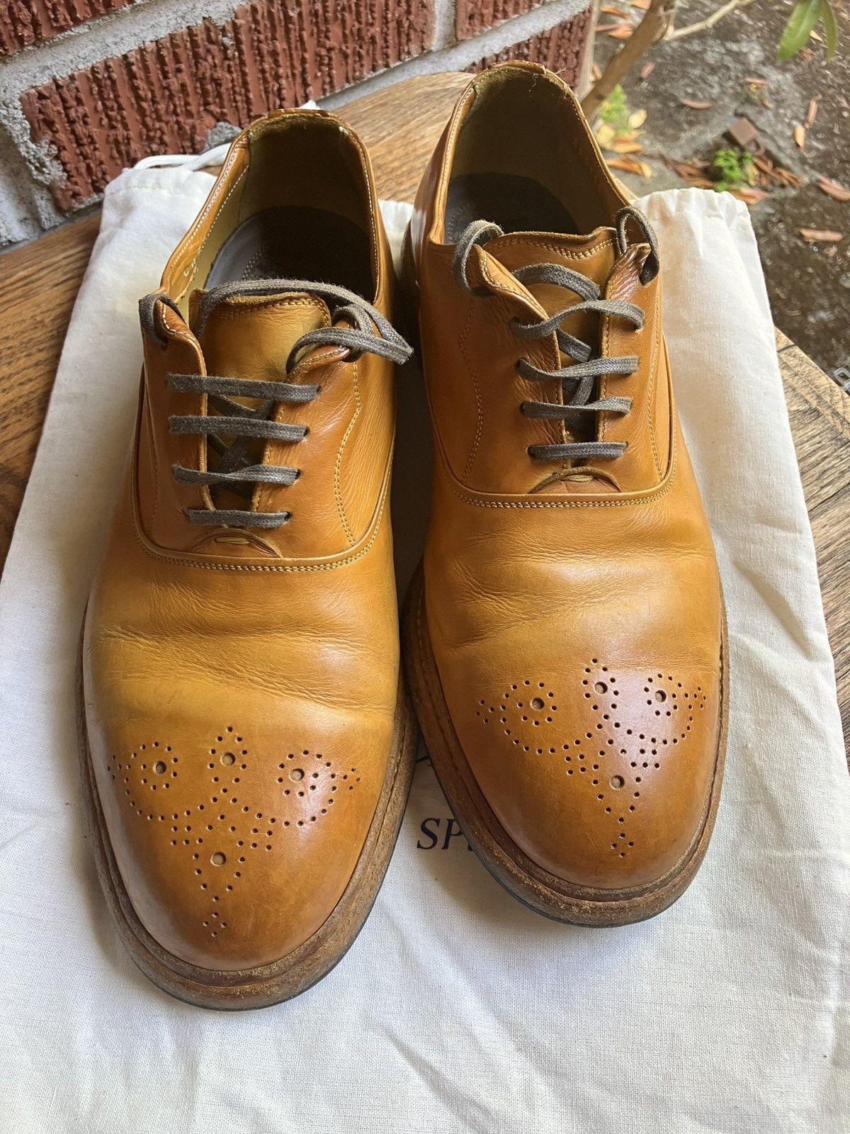 Dolce & Gabbana Beautiful Oxford Brogues Formal Shoes Size US 7.5 / EU 40-41 - 2 Thumbnail