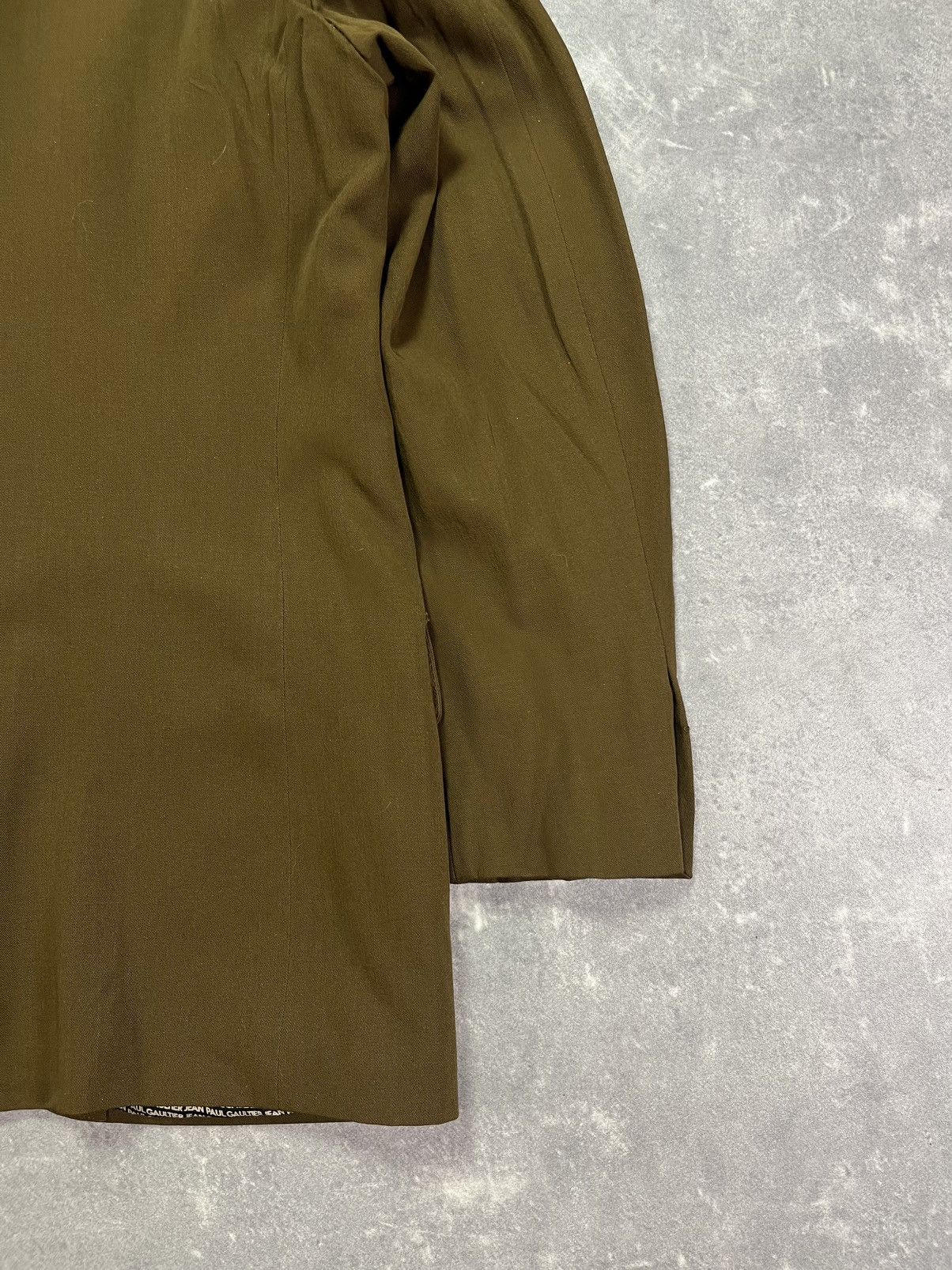 Jean Paul Gaultier 1999/2000 Jean Paul Gaultier Buttoned Blazer Jacket 50 Size 40L - 18 Thumbnail