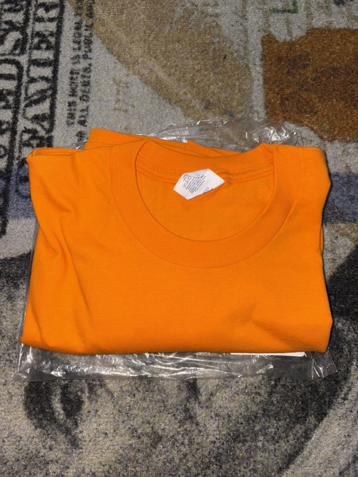 Supreme Supreme Static Tee Orange Size US M / EU 48-50 / 2 - 3 Thumbnail