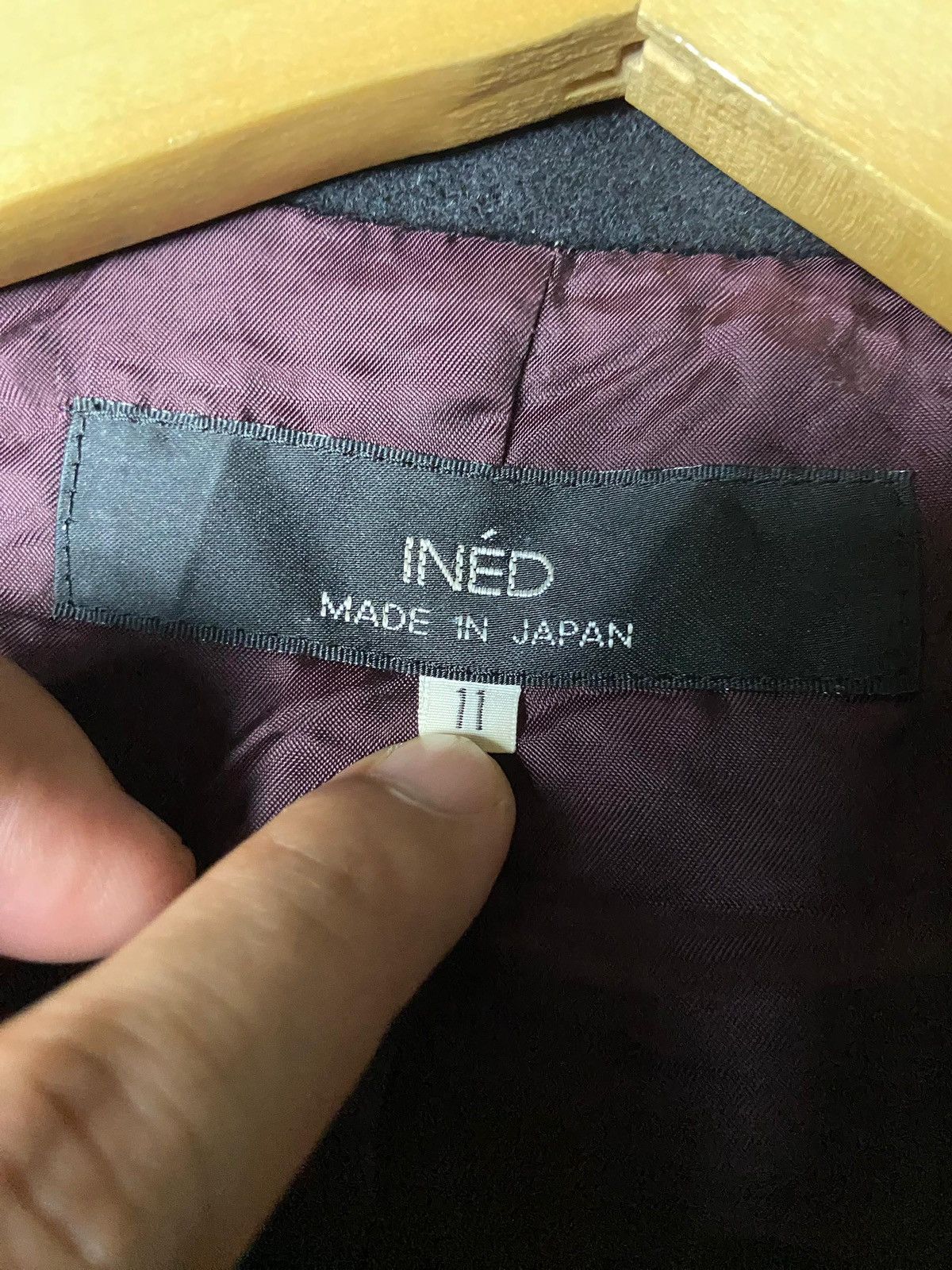 Yohji Yamamoto INED Japanese Brand Cape Style Short Coat (163) Size XS / US 0-2 / IT 36-38 - 6 Thumbnail