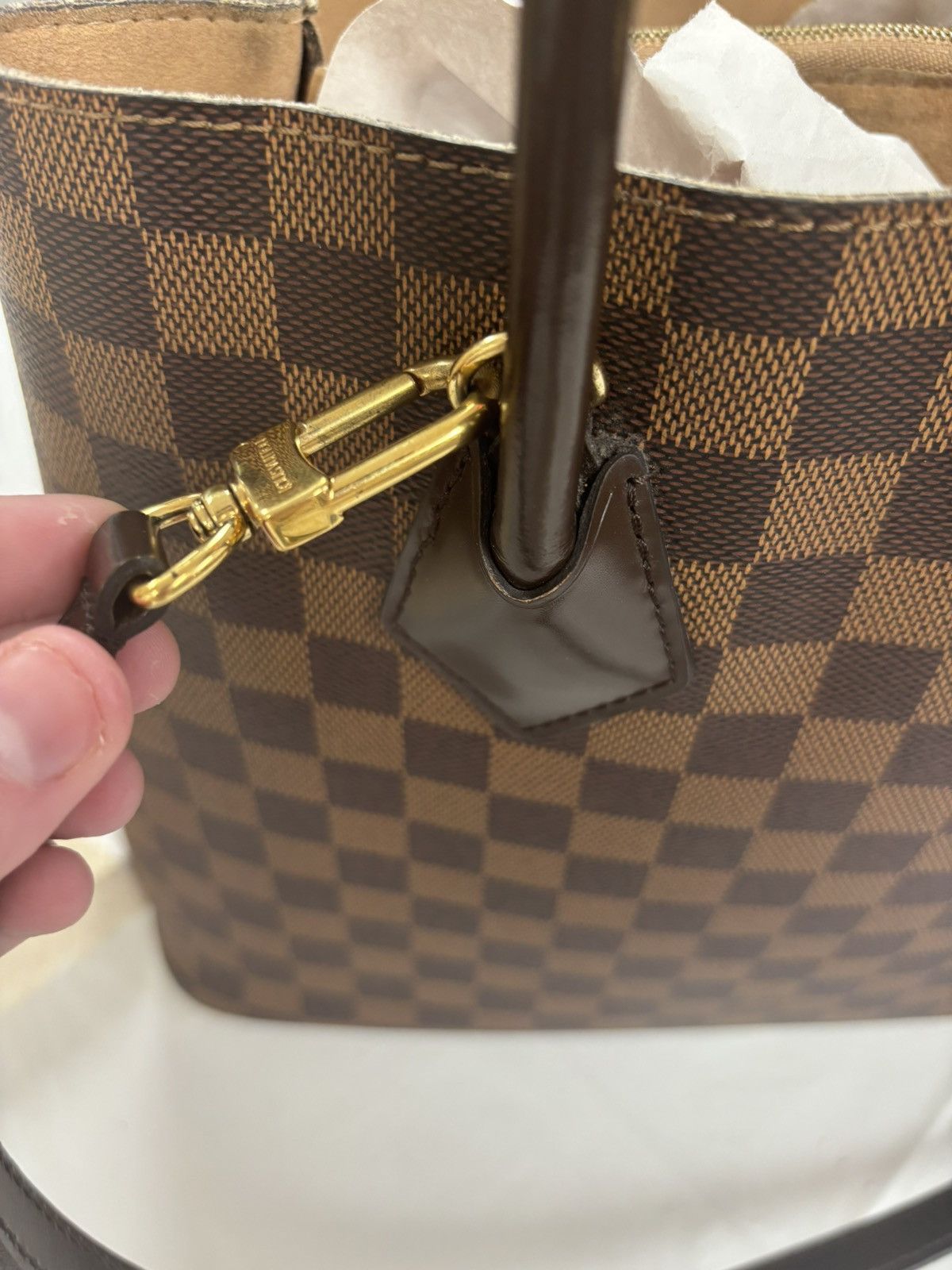Louis Vuitton Louis Vuitton Kensington Damier Brown Size ONE SIZE - 3 Thumbnail