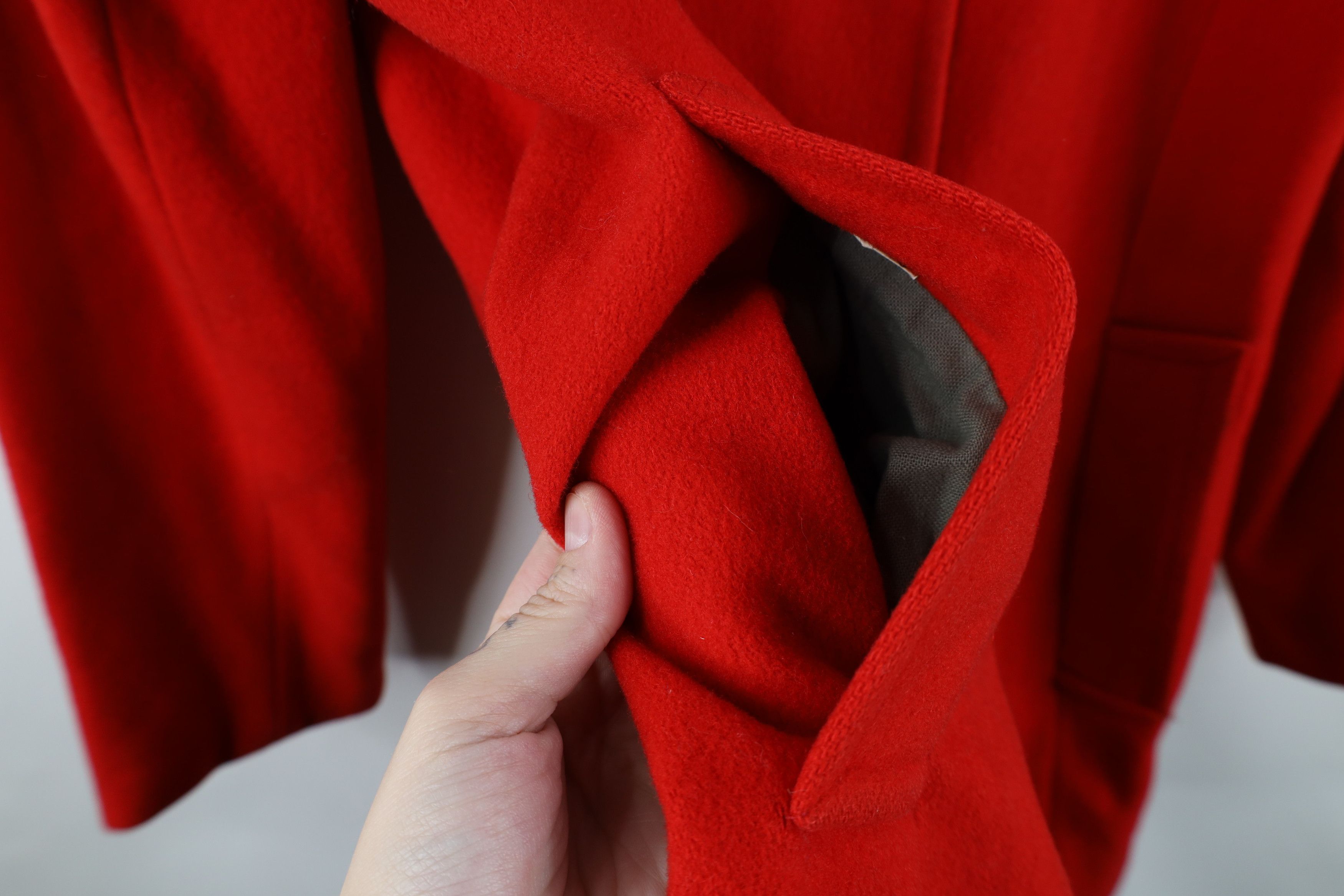 Vintage Vintage 90s Streetwear Wool Military Peacoat Jacket USA Size L / US 10 / IT 46 - 6 Thumbnail