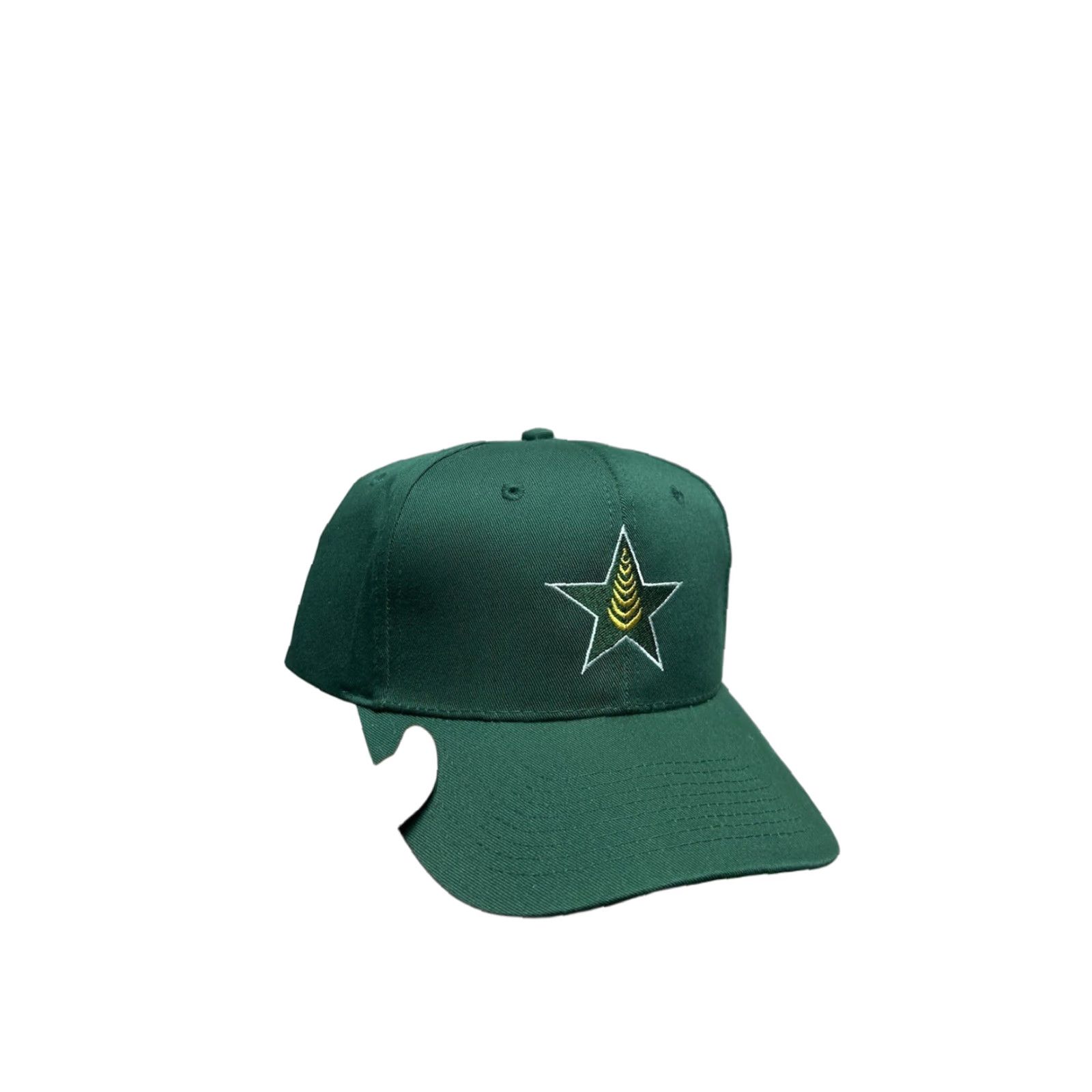 Vintage VINTAGE SnapBack Hat Cap Star Corn Logo Farm Feed Forest Green Adjustable Men Adjustable`` Size ONE SIZE - 1 Thumbnail
