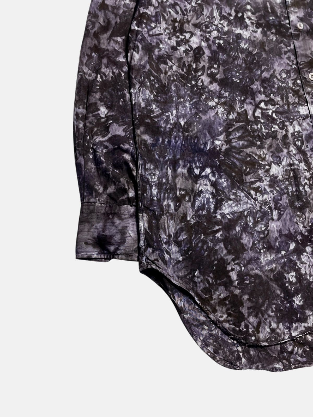 Issey Miyake Hamilton - Pattern Flower Art Long Shirt Size US L / EU 52-54 / 3 - 4 Thumbnail