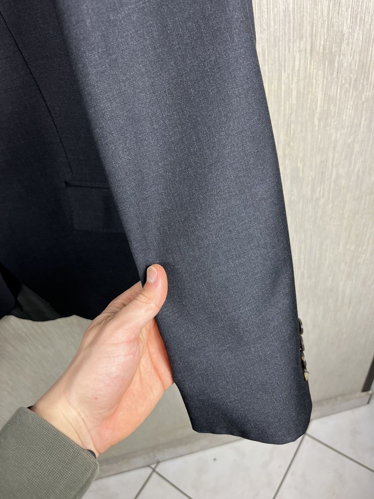 Polo Ralph Lauren × Ralph Lauren × Vintage Vintage Polo by Ralph Lauren extrafine wool blazer jacket Size 54L - 13 Thumbnail