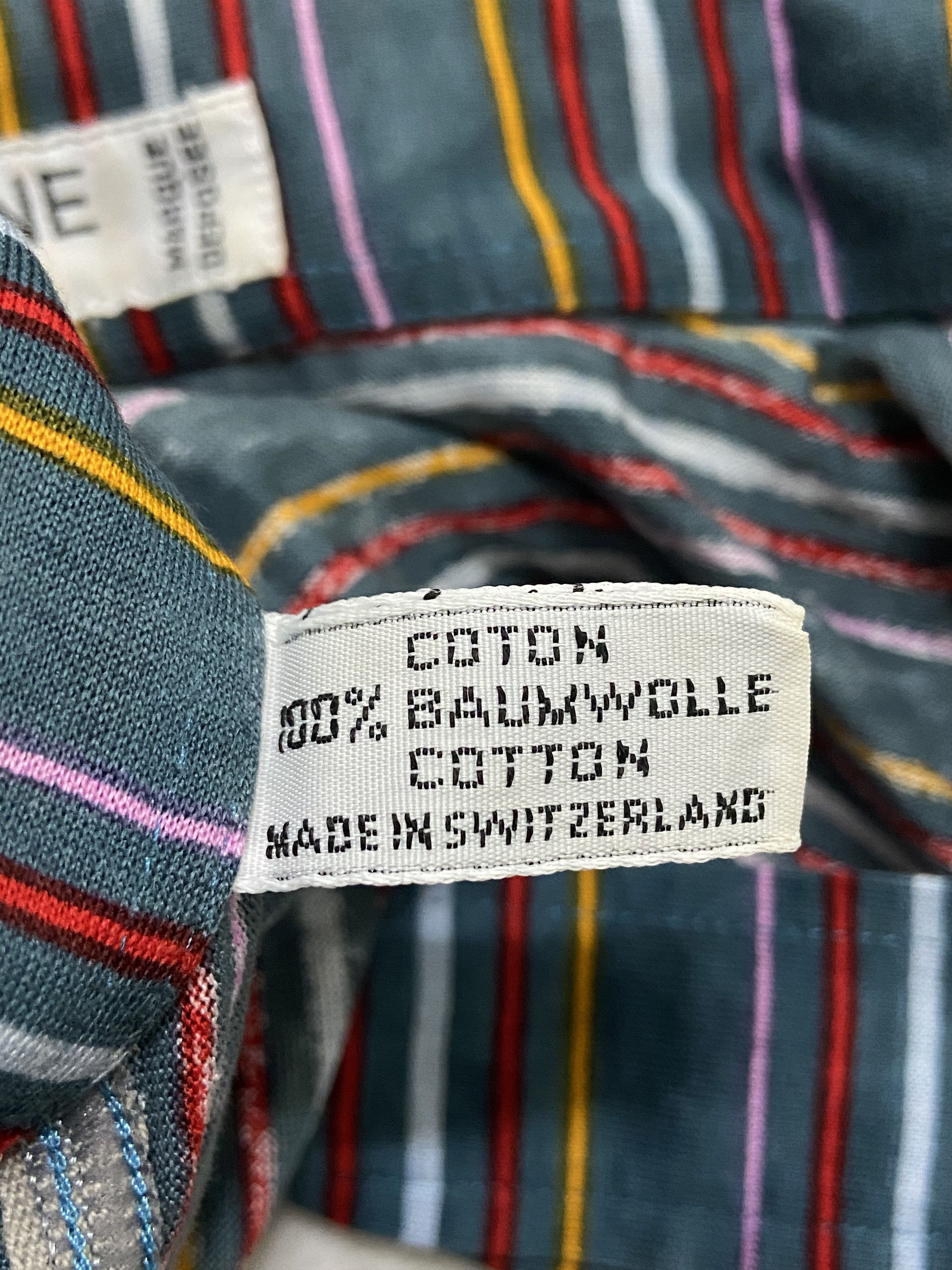 Celine Celine multicolour striping small Arc de Triomphe Polo Size US M / EU 48-50 / 2 - 7 Thumbnail