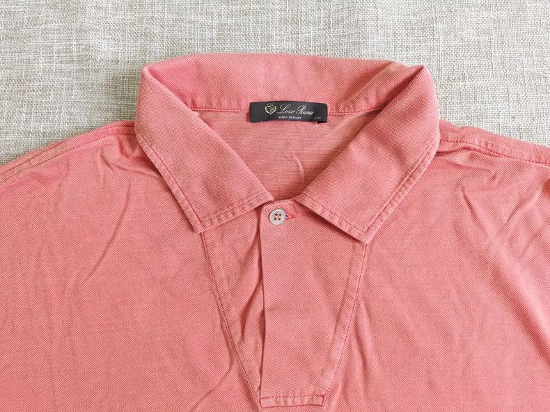 Loro Piana LORO PIANA Short-sleeved silk polo shirt Size US XXL / EU 58 / 5 - 3 Thumbnail