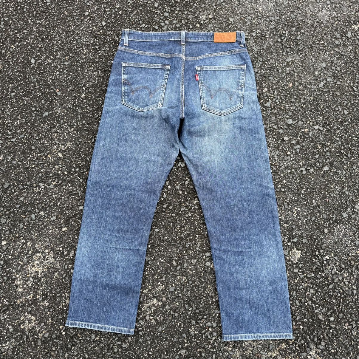 Edwin W36 Vintage edwin denim faded rippep jean pants Size US 36 / EU 52 - 9 Thumbnail
