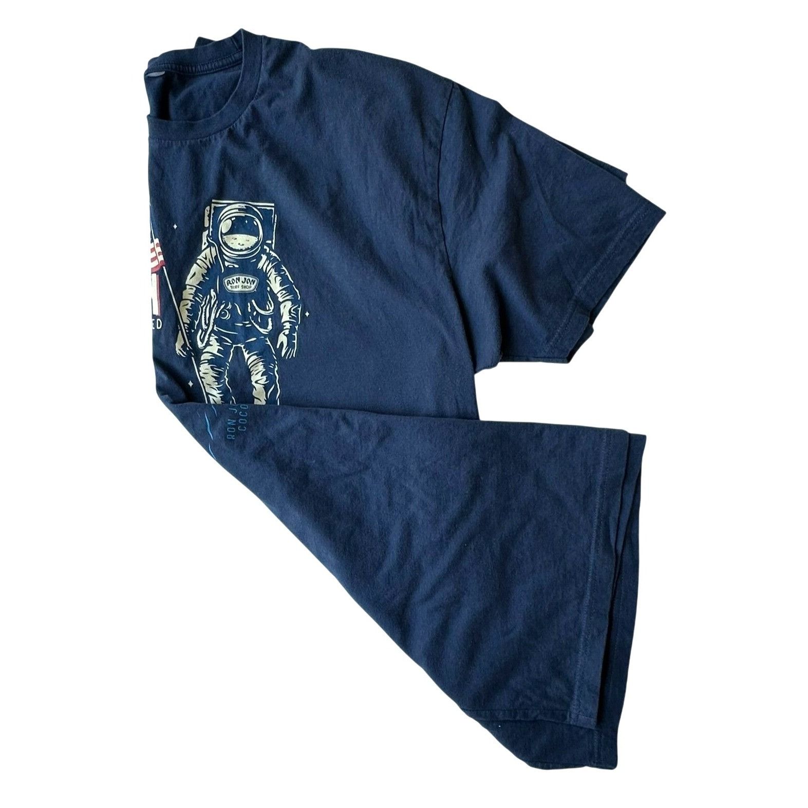 Ron Jon Surf Shop Ron Jon Moon Landing T Shirt XXL? Blue No Masks Required Size US XXL / EU 58 / 5 - 10 Thumbnail