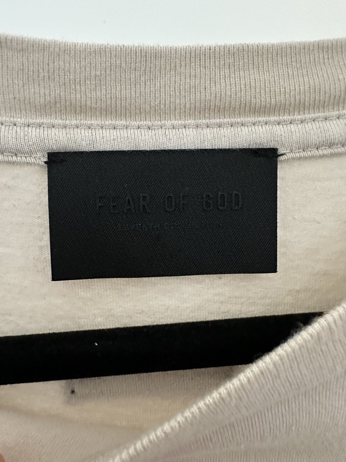 Fear of God Fear of God Baseball Tee - Beige - L Size US L / EU 52-54 / 3 - 2 Thumbnail