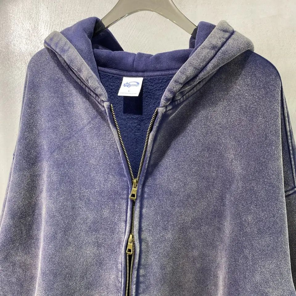 Japanese Brand × Vintage Jujube Navy Batik Inspired Hoodie Jacket Size US XXL / EU 58 / 5 - 2 Thumbnail