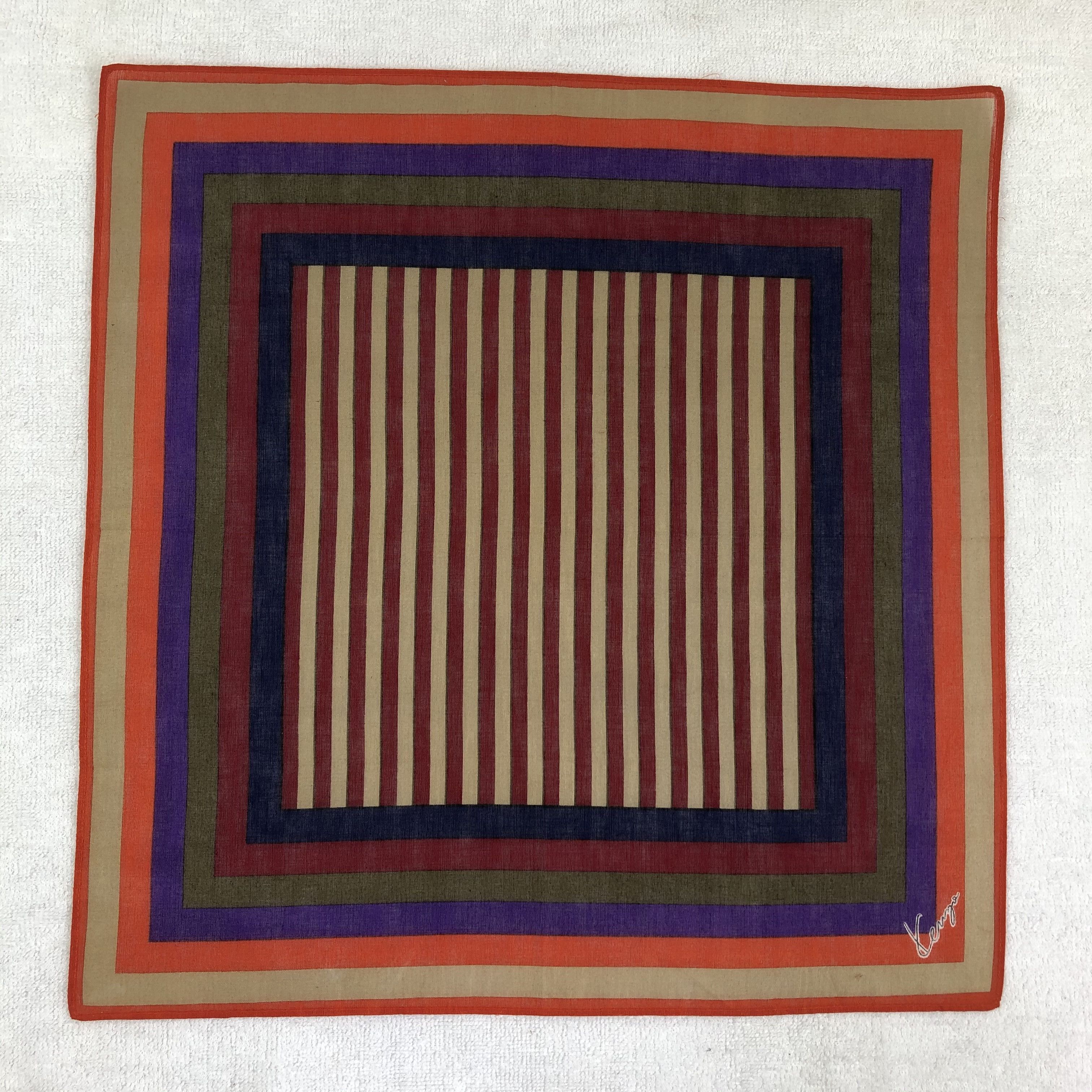 Kenzo Kenzo Bandana / Handkerchief / Neckerchief Size ONE SIZE - 2 Thumbnail