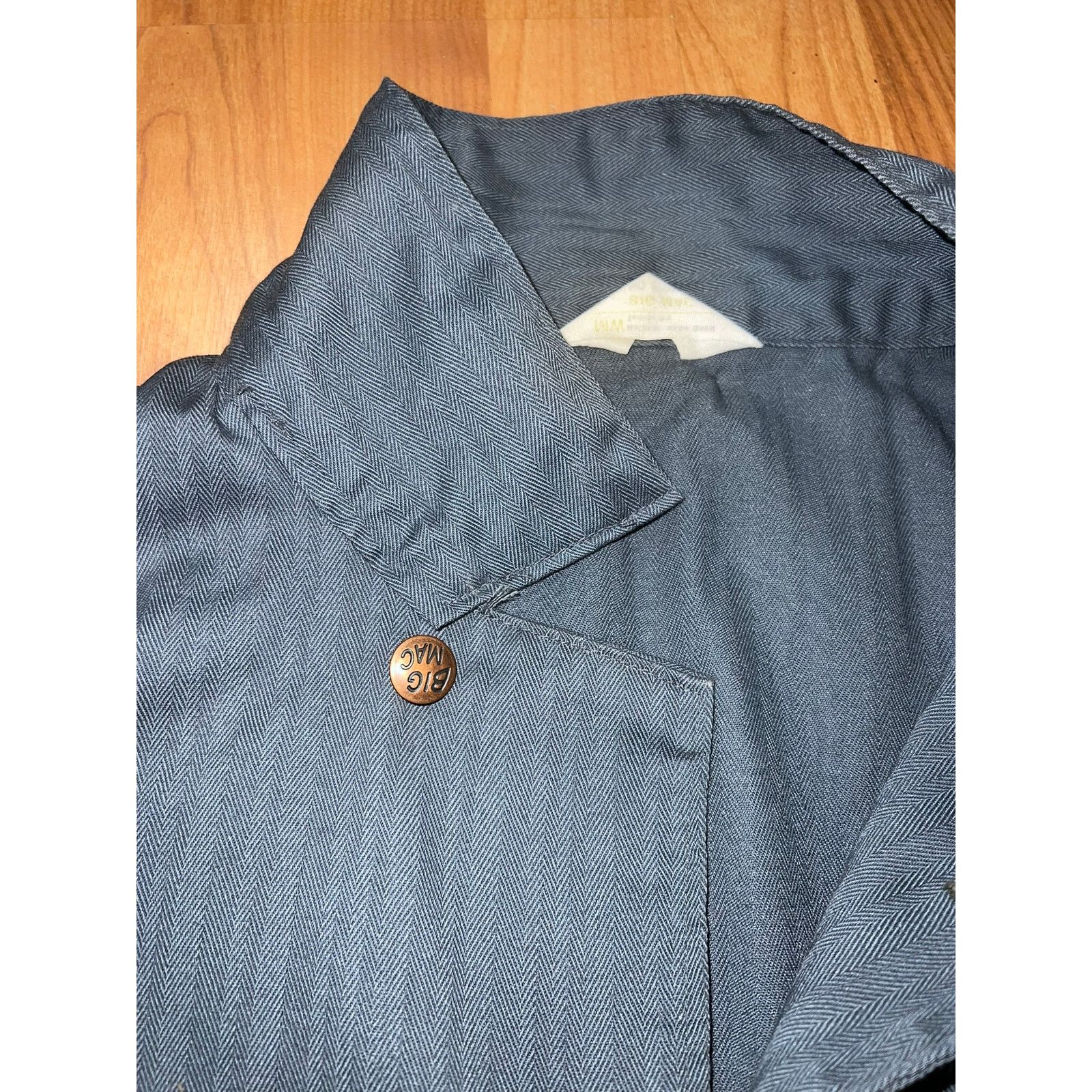 Vintage Vintage Big Mac Coveralls Gray JC Penney 1960s 70s VTG 3XL Size US XXL / EU 58 / 5 - 6 Thumbnail