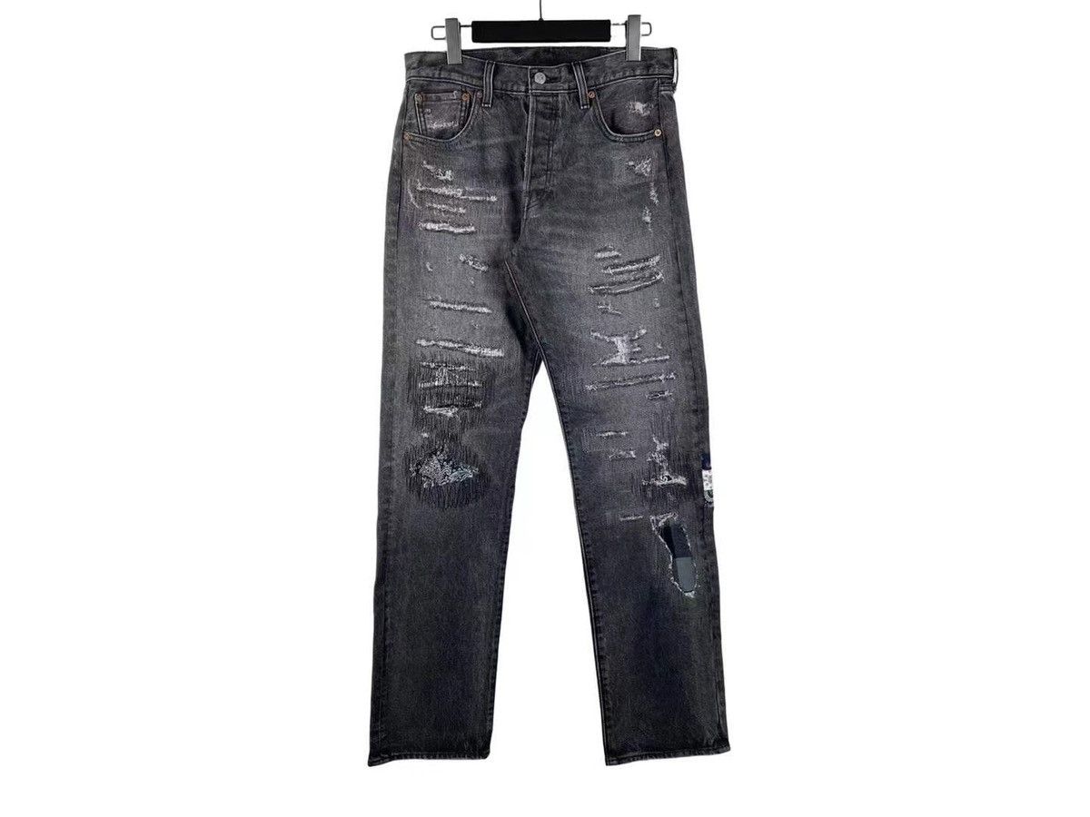 CLOT × Levi's Levi’s x CLOT UNIONRAIL 501 Jeans Size US 30 / EU 46 - 1 Thumbnail