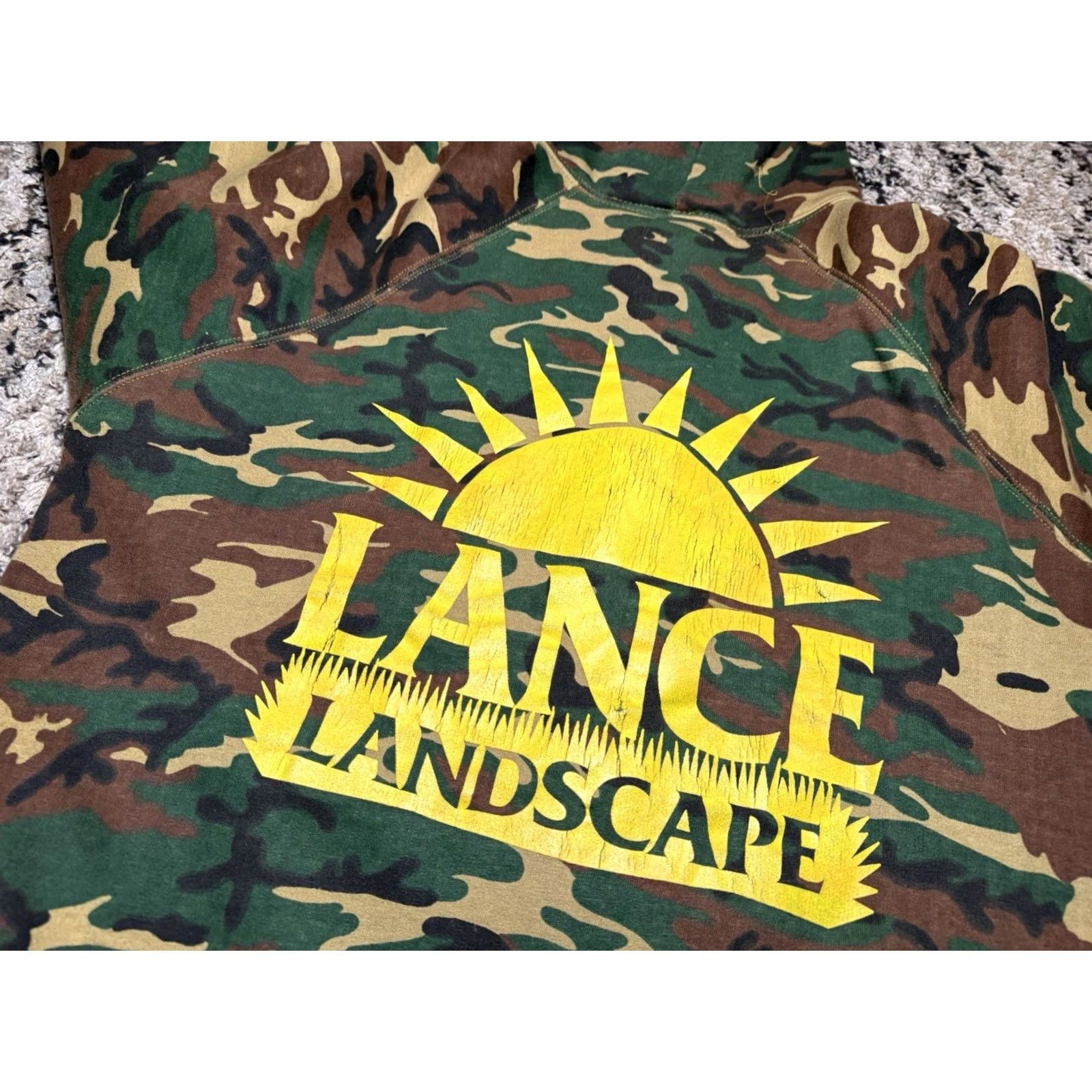 Rothco VINTAGE Rothco Hoodie Full Zip Duck Camo Thermal Lined Double Face Green Mens L 90s Hunting Style Mens Size US L / EU 52-54 / 3 - 6 Thumbnail