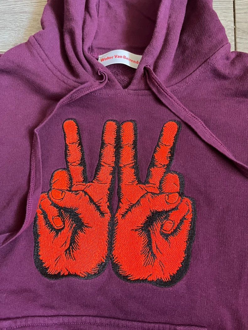 Walter Van Beirendonck walter van beirendonck Show embroidered sweatshirt Size US M / EU 48-50 / 2 - 5 Thumbnail