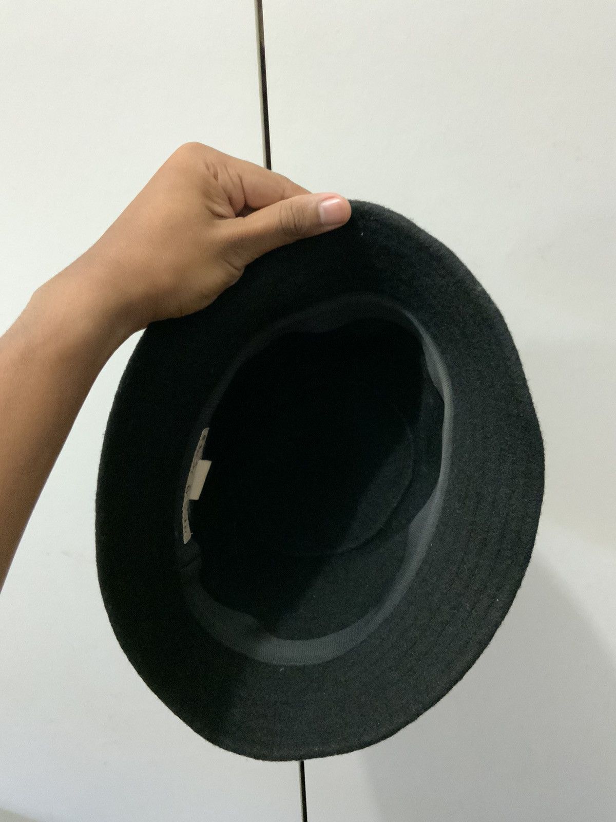 Japanese Brand Milsa Second Fur Black Bucket Hat Cap Size ONE SIZE - 5 Thumbnail