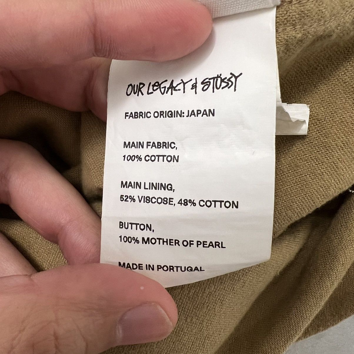 Our Legacy × Stussy Stussy Our Legacy Heusen Shirt Size US M / EU 48-50 / 2 - 4 Thumbnail