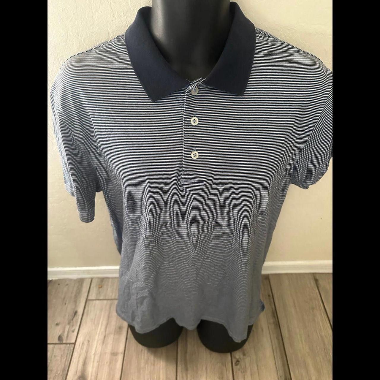 Lands' End Mens Used Polo Shirt Black Size US L / EU 52-54 / 3 - 1 Thumbnail
