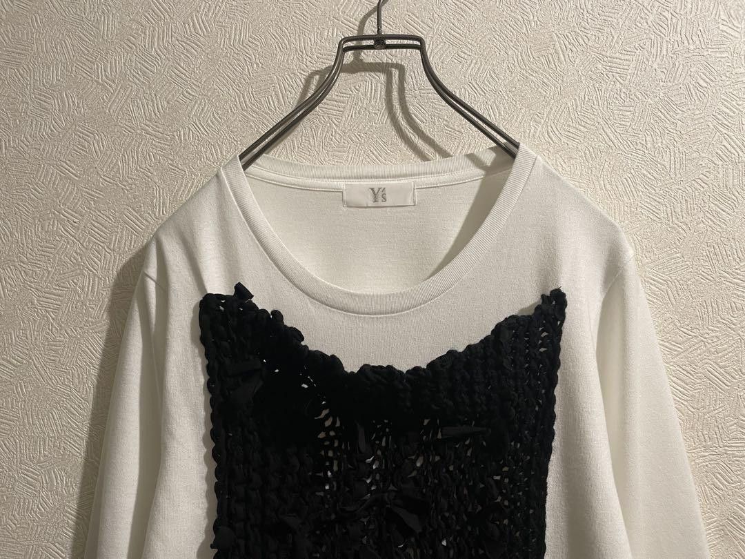 Yohji Yamamoto Y's Yohji Yamamoto Braid Switch Cut and Sewn Size US M / EU 48-50 / 2 - 2 Thumbnail