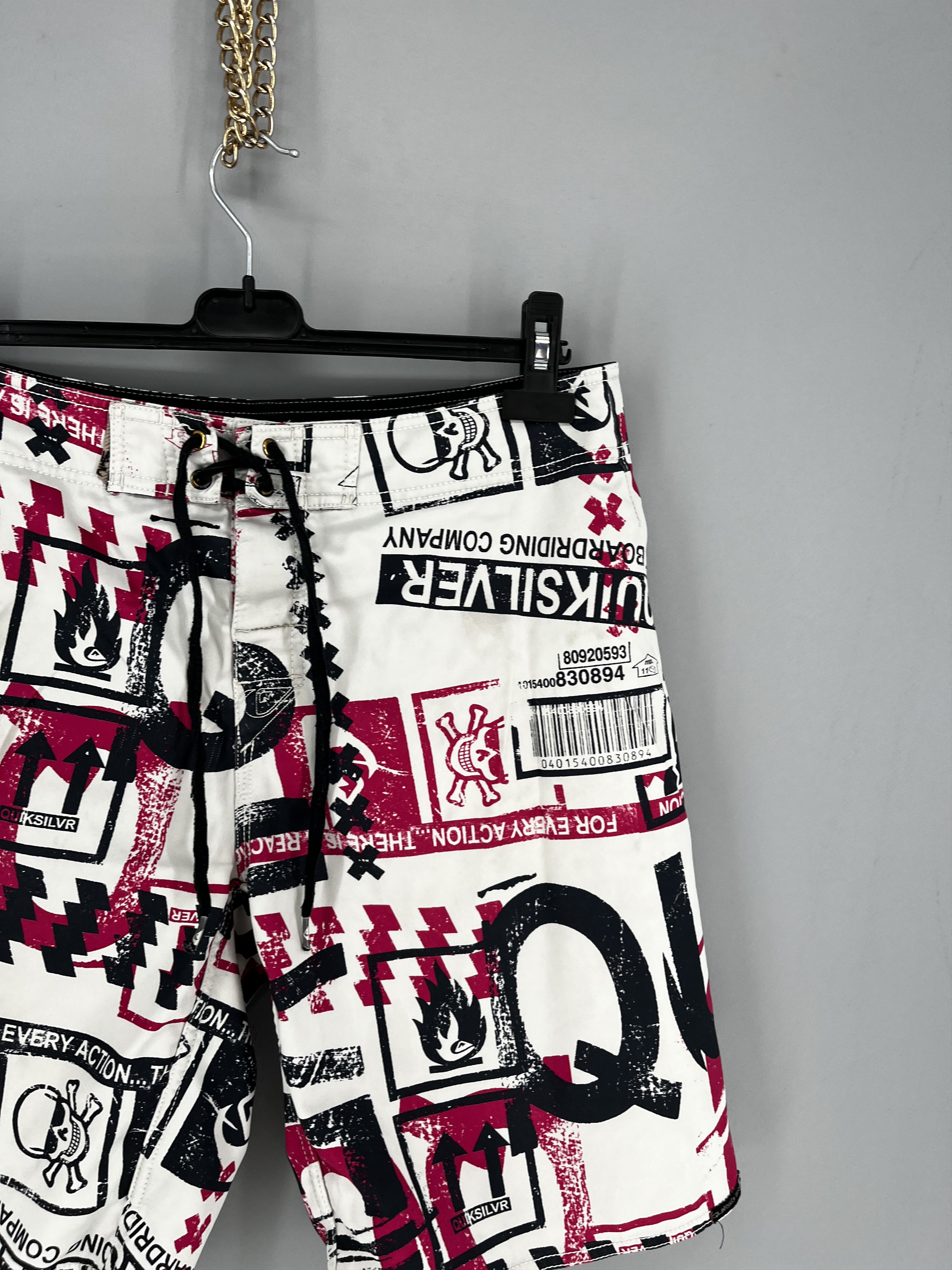 Quiksilver Vintage Quiksilver Shorts Big Logo Y2K Style 90s Surfing Size US 32 / EU 48 - 5 Thumbnail