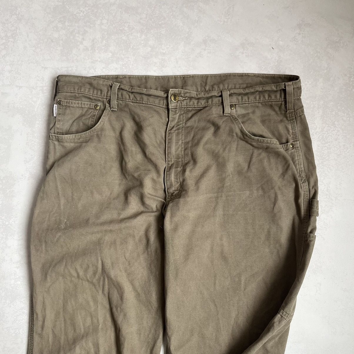Carhartt × Vintage Vintage Carhartt fadded baggy work wear carpenter pants Size US 40 / EU 56 - 4 Thumbnail