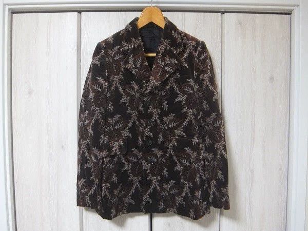 Comme des Garcons COMME des GARCONS Leaf Velvet Jacket - dmc Size US M / EU 48-50 / 2 - 1 Thumbnail