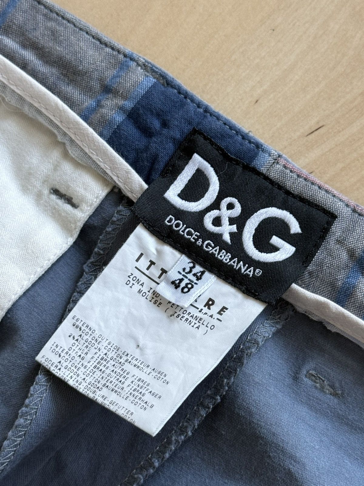 Dolce & Gabbana Dolce & Gabbana 3 pockets trousers chino archive pants Size US 32 / EU 48 - 4 Thumbnail